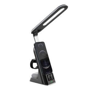 15W 7 In 1 Quick Wireless Charger WithLED Desk Lamp Touch Control
