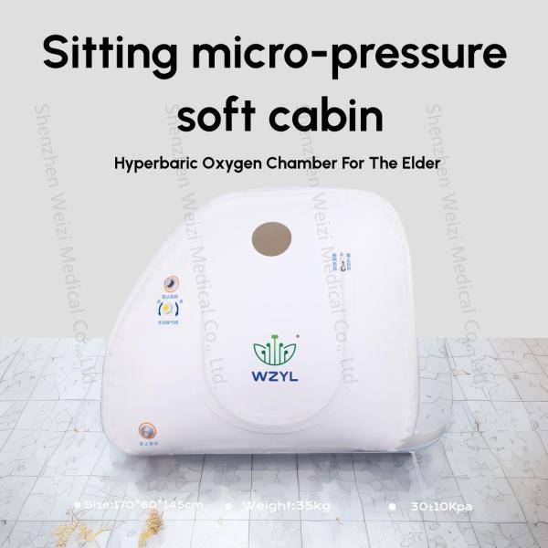 Quality Oxygen WEIZI Hyperbaric Soft Chamber Sitting Type For Reduce Inflammation for sale