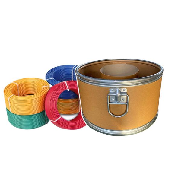41cm Fiber Cable Ofc Cable Drum Metal Cover Fibre Storage Drums For High Temperature Cables