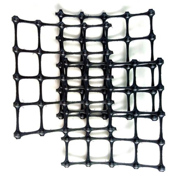 Quality 40kn Plastic Standartpark Geogrid For Driveway Road Reinforcement for sale