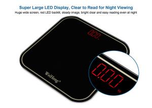 Huge Wide Screen Digital Body Weight Scale With AAA Battery Power Supply
