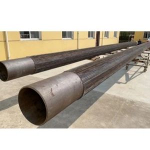 China DELLOK High Frequency Welded Longitudinal Fin Tube Air Heater on sale