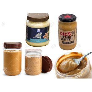 Semi - Automatic Food Packing Machine Peanut Butter Jar Filling Machine