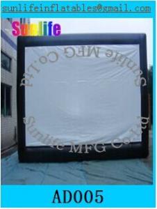 China inflatable air constant movie projector screen AD005 on sale