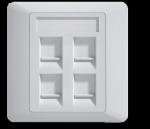 1/2/3/4 Switch Options Retrofit Magic Upgrades CAT5 to CAT7 Sockets Without