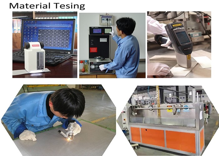 12300 Pa Inline Mesh Filter , Ss304 Sintered Mesh Filter 25micron