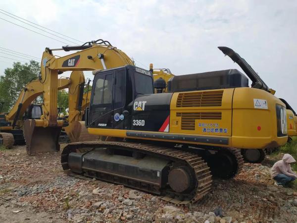 Quality CAT336D Used Caterpillar Excavators 36000kg With 1.4m3 Bucket for sale