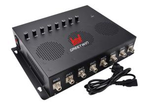 China Eight band 80 W 4G Cell Phone Jamming Device Military Using Adjustable power on sale