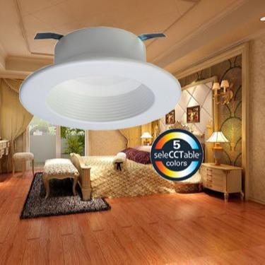 Quality Shockproof 4" 8W 600LM Recessed LED Retrofit Downlight for sale
