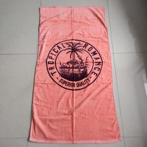 China New design cotton quality  summer children beach towel custom print light weight beach towel on sale