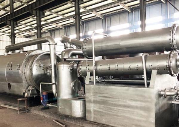 Quality ISO 9001 Anaerobic Pyrolysis Medical Plastic Waste Recycling Plant for sale