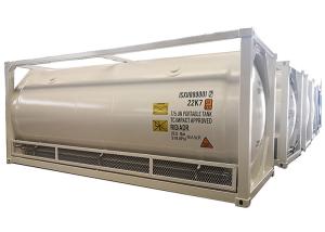 China BV T75 Cryogenic Tank 20 Ft LNG ISO Container LR  CCS Certificate on sale