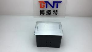 Buy cheap Aluminum Brushed Hydraulic Tabletop Pop Up Socket/Desktop Power Outlets with Bottom Interface Plug product