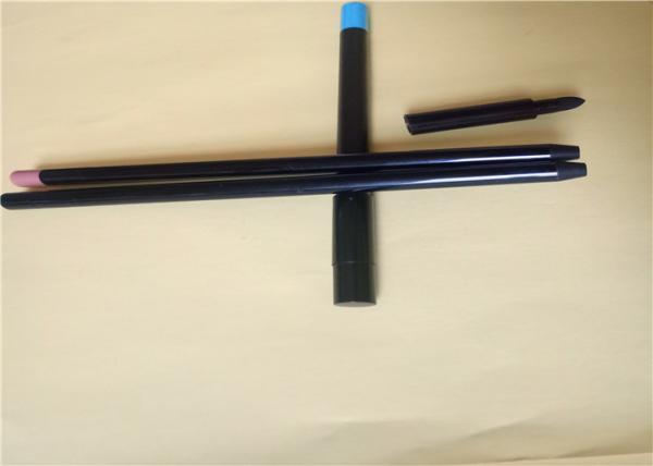 Quality Adjustable Plastic Eyeliner Pencil , Waterproof Liquid Eyeliner Pen With Sponge for sale
