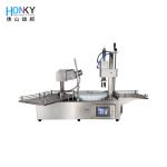 Automatic Desktop 15ml Vial Filling Capping Machine With Ceramic Pump