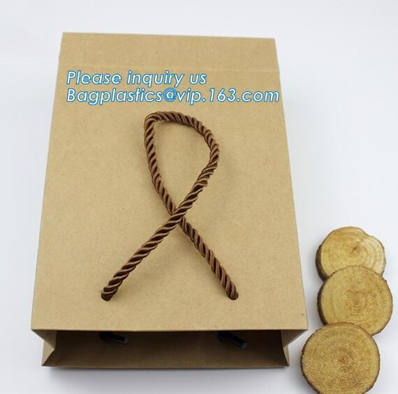 Custom Printing Recycled Brown Kraft Paper Bags,Custom Printed Factory Glassine Paper Bread Small Brown Bag, bagease
