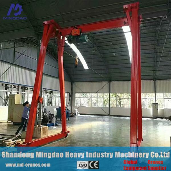 Quality China Made 0.5ton-20ton Simple Structure Mini Workshop Gantry Crane for sale