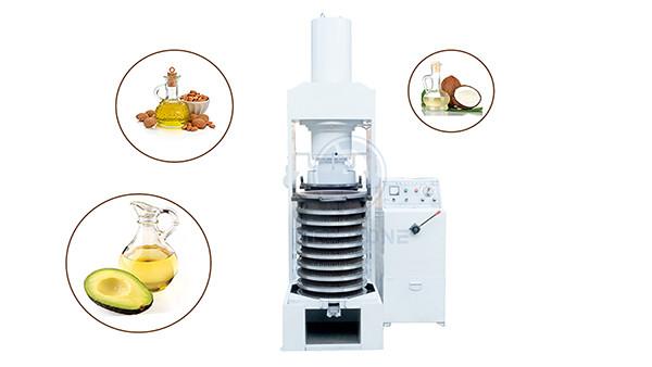 Quality 6YY-250F-SS 95kg/h coconut oil expeller machine for sale
