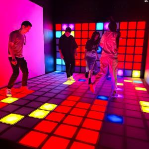 Buy cheap Lava Laser Game Activate 30x30 Cm Led Floor Game Interactive Light Grid product