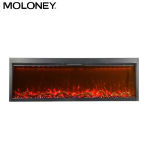 Buy cheap 2840mm Wall Insert Firebox Charcoal / Crystal / Pebbels Electric Fireplace product