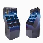 Litho CMYK Custom Printed Display Boxes Clay Coated Paper Yellow