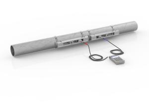 China Industrial Portable Clamp-On Handheld Ultrasonic Liquid Flow Meter on sale