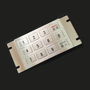 Buy cheap Multi Functional Compact Layout Metal Numeric Keypad With Usb Connector product