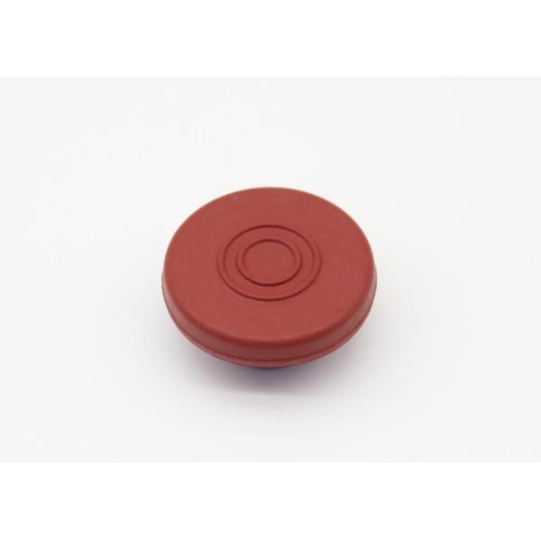 20-A Red Pharmaceutical Rubber Stoppers With Wonderful Chemical Stability
