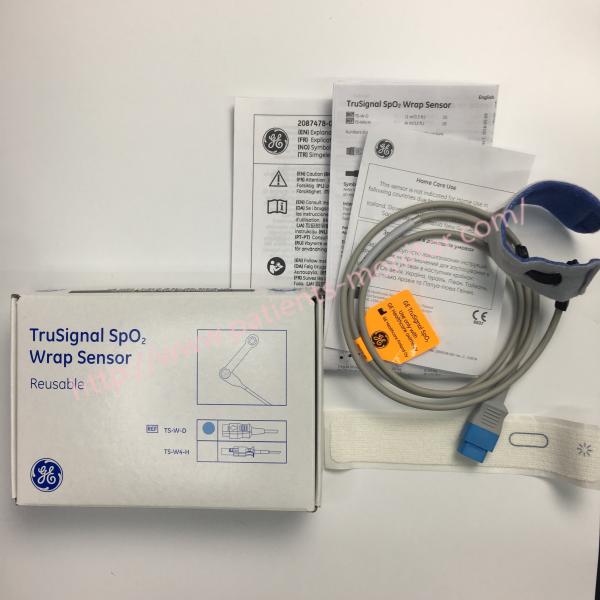 TS-W-D Patient Monitor Accessories GE Ohmeda TruSignal 9 Pin Spo2 Wrap Sensor