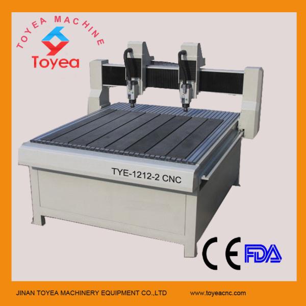Quality Dual heads CNC Engraving machine TYE-1212-2 for sale