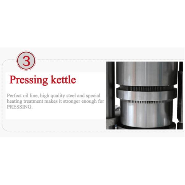 Cooking Oil Processing Equipment Hydraulic Screw Hot And Cold Press Machine