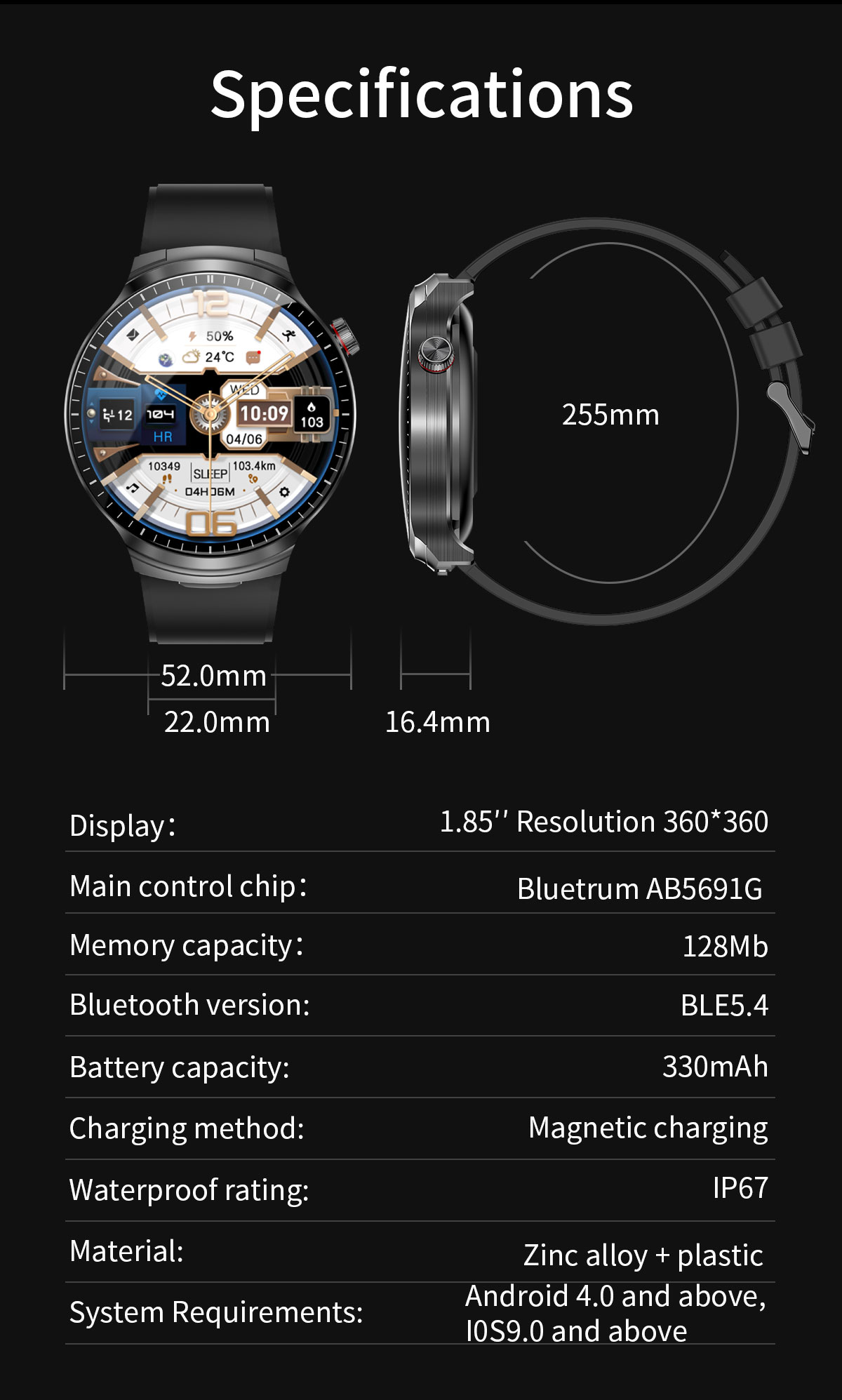 Upgrade Your Fitness Game with TWS Smart Watch and Wireless Earbuds High-Resolution Screen
