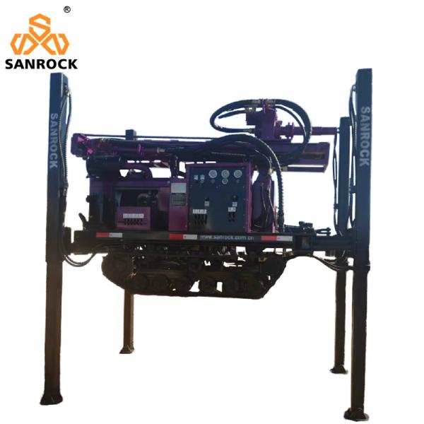 Crawler Water Well Drilling Rig Hydraulic Borehole Drilling Machine Water Well Drill Rig