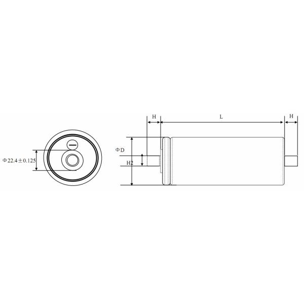 Cylindrical Super Capacitor with High Power Performance
