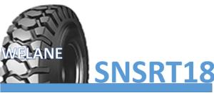 TL / TT Wearable Tread Radial OTR Tyre For Muddy Surface Black Color 4 Sizes