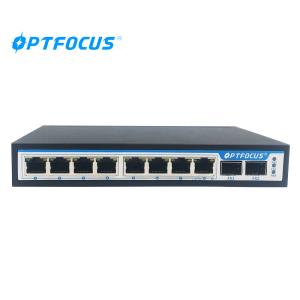 Buy cheap Unmanagerment Ethernet Network Switch 8+2 10/100/1000M RJ45 Port Smart Desktop Router product