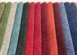 310gsm Red Chenille Upholstery Fabric Breathable Waterproof
