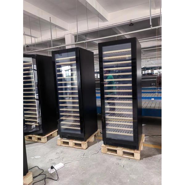 High Quality 185 Pack Single Temperature Red Wine Refrigerated Display Freezer