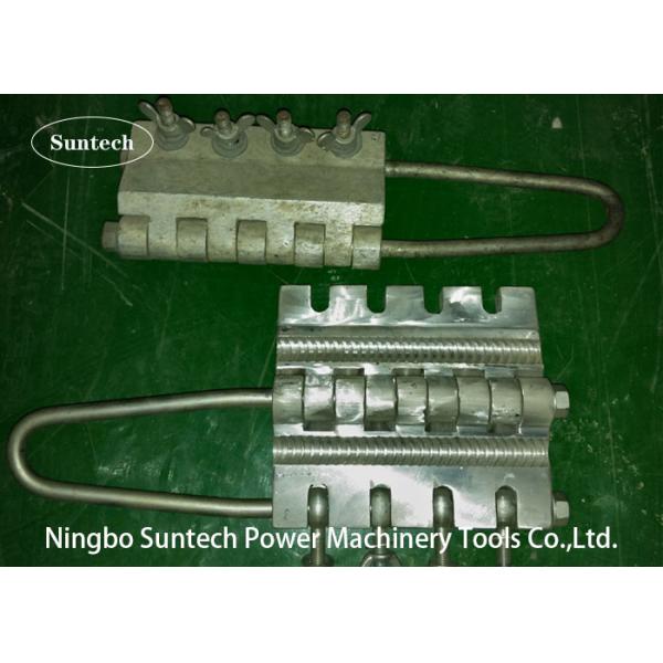 Bolt Type Anti Twist Steel Rope Gripper Stringing Conductor Come Along Clamp