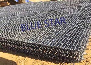 China Galvanized Steel Mining Screen Mesh Sheet / Roll 1 - 5M Width Anti - Corrosion on sale