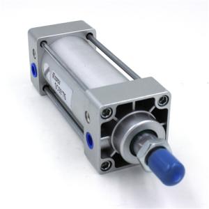 China DOPOW Silver Aluminum Air Cylinders Double Acting Standard Pneumatic Cylinder on sale