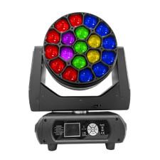 DMX512 Control LED Beam Spot Wash With 19pcs 40W High Power RGBW 4 In 1 LEDs