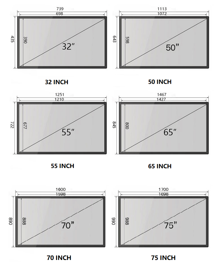 Guangdong hot sale 25 inch 32 inch free standing style multi function touch screen signal lcd tv display panel for advertising