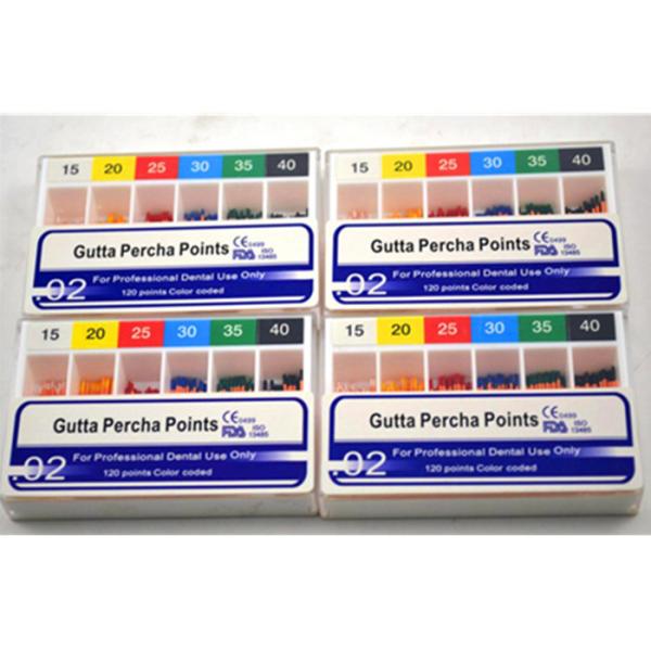 CE Approved Meta Dental Materials GP Points Dental Gutta Percha Points