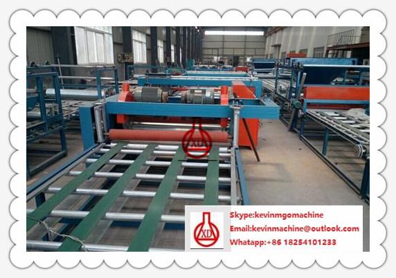 Quality Magnesium Oxide Board Production Line for Mgo / Mgcl / Fiber Glass Mesh Raw Material for sale