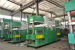 Full Automatic Plate Vulcanizing Machine 100T Rubber Hydraulic Vulcanizing