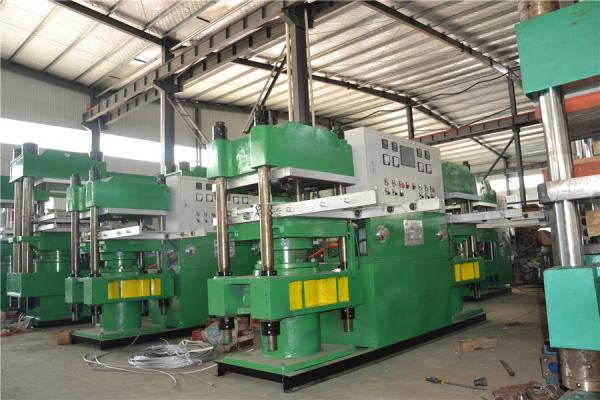 Full Automatic Plate Vulcanizing Machine 100T Rubber Hydraulic Vulcanizing