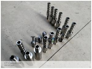 1.25 CT Connector Roll On Connector For Oilfield Coiled Tubing Operation