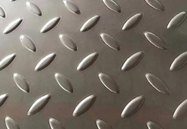 Quality Press Stamping 304 Patterned Textured Stainless Checkered Plate 1219mm for sale