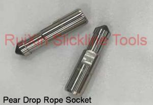 Buy cheap 2.5 Inch Pear Drop Rope Socket Wireline Slickline Tools Pear Shaped product